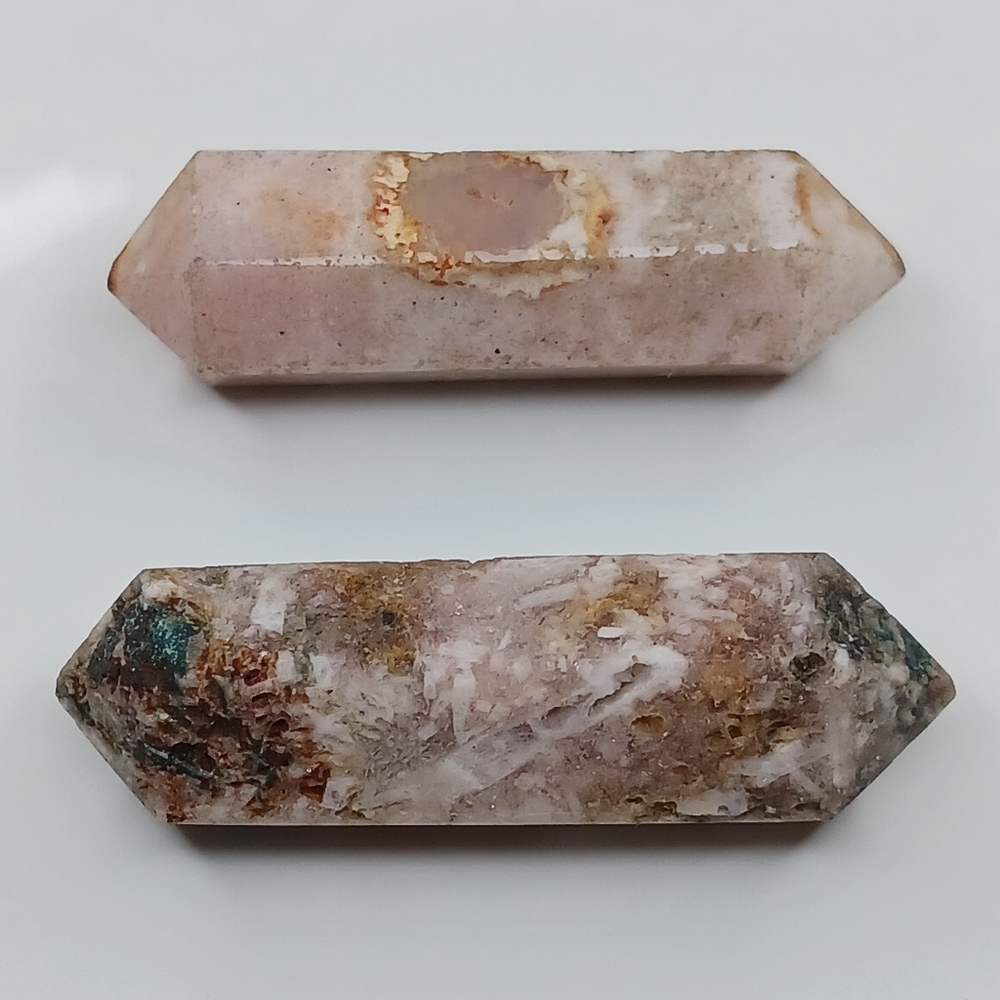 Pink Amethyst Double Terminated Point
